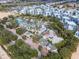 Large community pool complex with water features at 7593 Gathering Dr # 505, Reunion, FL 34747