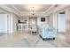 Elegant living room with a view and comfortable furnishings at 7593 Gathering Dr # 505, Reunion, FL 34747