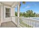 Screened porch overlooking a lake at 7768 Linkside Loop, Reunion, FL 34747