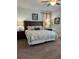 Main bedroom with king bed, ample natural light at 370 Lasso Dr, Kissimmee, FL 34747