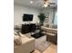 Spacious living room with comfy sofas and TV at 370 Lasso Dr, Kissimmee, FL 34747