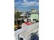 View of the community pool area with a concessions building at 370 Lasso Dr, Kissimmee, FL 34747