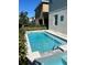 Private pool with spa and patio area at 370 Lasso Dr, Kissimmee, FL 34747