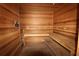 Clean and spacious cedar wood sauna at 1165 Trappers Trail Loop, Davenport, FL 33896