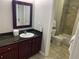 Bathroom with single vanity and tub at 14501 Grove Resort Ave # 1105, Winter Garden, FL 34787