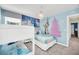 bedroom with Frozen theme and bunk beds at 4289 Lana Ave, Davenport, FL 33897