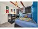 Harry Potter themed bedroom with bunk beds at 4289 Lana Ave, Davenport, FL 33897
