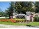 Venetian Bay Villages community entrance with landscaping at 2208 San Vittorino Cir # 101, Kissimmee, FL 34741
