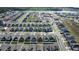 Aerial view of houses and community at 5692 Camilla St, St Cloud, FL 34771