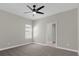 Bedroom with ceiling fan and carpet at 196 Aidans Lndg, Haines City, FL 33844