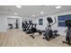 Well-equipped fitness center with various machines at 466 Bouchelle Dr # 202, New Smyrna Beach, FL 32169