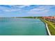 Stunning aerial view of waterfront homes and serene waterways at 466 Bouchelle Dr # 202, New Smyrna Beach, FL 32169