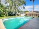 Inviting rectangular swimming pool in a backyard setting at 3130 Willow Oak Dr, Edgewater, FL 32141