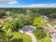Single story home with a pool in a residential neighborhood at 3130 Willow Oak Dr, Edgewater, FL 32141