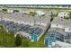 Community overview featuring multiple homes with private pools at 770 Pebble Beach Dr, Davenport, FL 33896