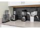 Kitchen counter with blender, toaster, and knife set at 770 Pebble Beach Dr, Davenport, FL 33896