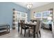 Dining area with table and chairs, light and airy at 770 Pebble Beach Dr, Davenport, FL 33896
