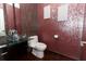 Modern bathroom with glass sink and mosaic tile at 259 New Waterford Pl, Longwood, FL 32779