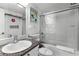 Clean bathroom with tub/shower combo at 701 S Atlantic Ave # 508, Daytona Beach, FL 32118