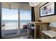Small dining area with ocean view at 701 S Atlantic Ave # 508, Daytona Beach, FL 32118