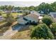 Aerial view of house, yard, and neighborhood at 221 Rosa Ave, Oviedo, FL 32765