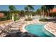 Resort-style pool with plenty of lounge chairs at 3004 Red Ginger Rd, Kissimmee, FL 34747