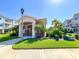 Community building with attractive stone facade and landscaping at 590 Piazza Pt, Oviedo, FL 32765