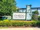 Community entrance sign for Oviedo Park Terrace at 590 Piazza Pt, Oviedo, FL 32765