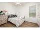 Bedroom with antique brass bed frame and dresser at 858 Creston Dr, Maitland, FL 32751