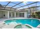 Relaxing screened pool and spa with ample deck space at 858 Creston Dr, Maitland, FL 32751