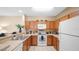 Well-equipped kitchen featuring ample cabinetry and stainless steel appliances at 3174 Feltrim Pl # 201, Kissimmee, FL 34747