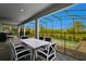 Enjoy the screened-in patio and pool area at 2874 Stanza Ct, Kissimmee, FL 34746