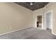 Bright bedroom with access to bathroom and closet at 155 S Court Ave # 1804, Orlando, FL 32801