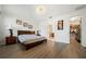 Spacious bedroom with walk-in closet and wood flooring at 3052 Cardillino Way, Kissimmee, FL 34741