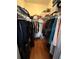 Well-organized bedroom closet with hanging space at 2045 Erving Cir # 101, Ocoee, FL 34761