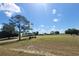 Aerial view of homes and golf course at 3986 Parway Rd, Zellwood, FL 32798