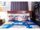Themed bedroom with Grogu bedding and Star Wars decor at 4326 Scene Ln, Kissimmee, FL 34746