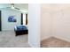 Spacious walk-in closet with wire shelving at 4326 Scene Ln, Kissimmee, FL 34746