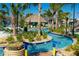 Community lazy river with multiple access points at 4326 Scene Ln, Kissimmee, FL 34746