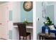 Built-in kitchen desk with seating for one at 4326 Scene Ln, Kissimmee, FL 34746