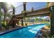 Unique lazy river with a wooden bridge at 4326 Scene Ln, Kissimmee, FL 34746