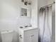 Clean bathroom with white tile and shower/tub at 1009 Loves Point Dr, Leesburg, FL 34748
