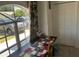 Casual dining area with window seat and view of the front yard at 3723 Imperial Dr, Winter Haven, FL 33880