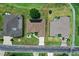 Aerial view of house and surrounding properties at 2172 Nw 50Th Cir, Ocala, FL 34482