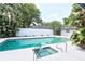 Relaxing pool with spa and spacious patio at 2955 Lolissa Ln, Winter Park, FL 32789