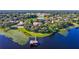 Lakefront home with private dock and beautiful landscaping at 1911 Lake Markham Preserve Trl, Sanford, FL 32771