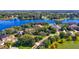 Luxury home on a lakefront lot with lush landscaping at 1911 Lake Markham Preserve Trl, Sanford, FL 32771