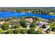 Two luxurious lakefront homes with beautiful landscaping at 1911 Lake Markham Preserve Trl, Sanford, FL 32771
