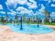 splash pad with interactive water features at 4731 Clock Tower Dr # 101, Kissimmee, FL 34746
