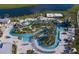 Aerial view of Storey Lake's resort-style pool and recreational amenities at 4731 Clock Tower Dr # 101, Kissimmee, FL 34746